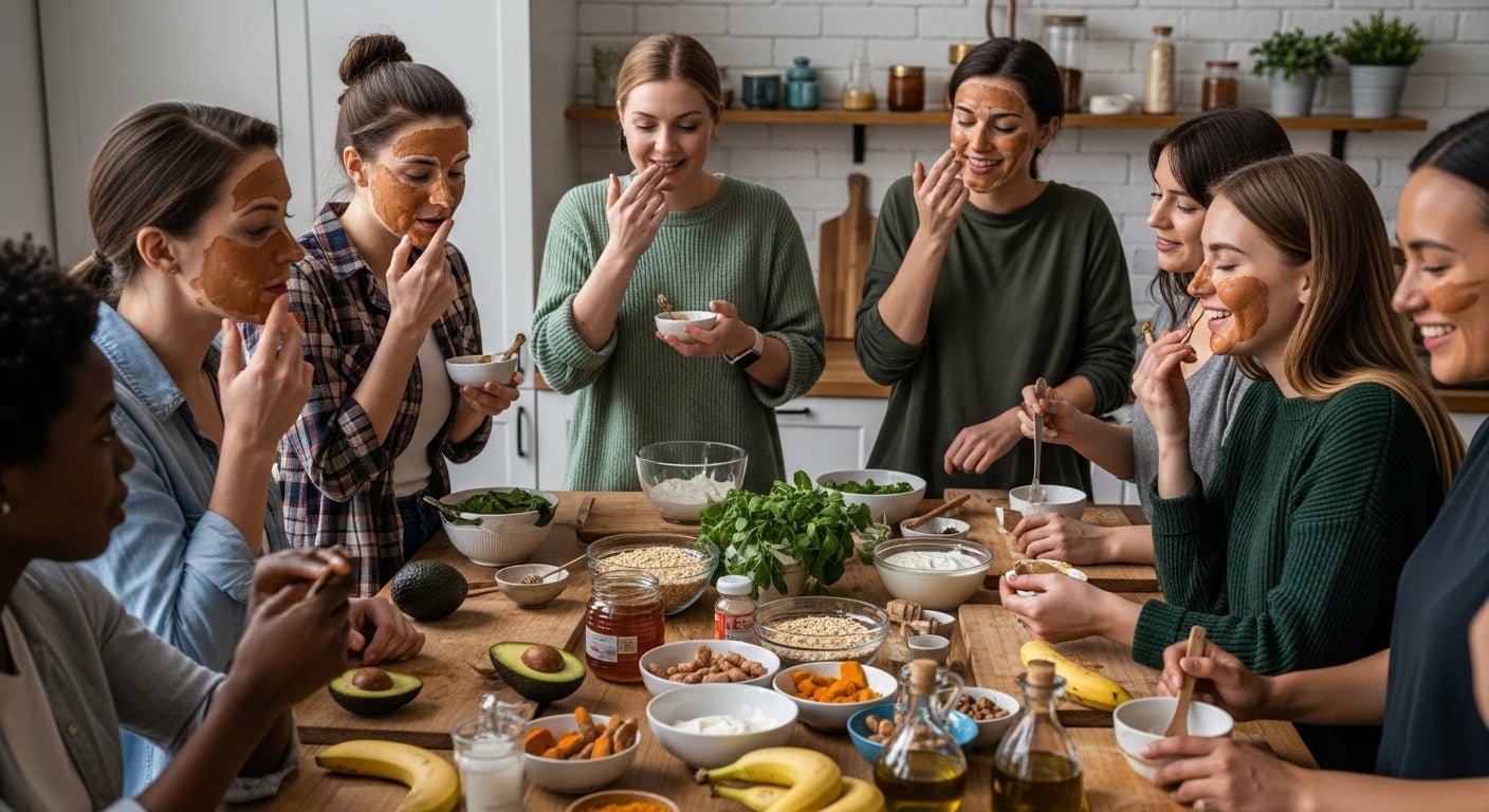 5 DIY Face Masks You Can Make with Common Kitchen Ingredients - GNS Beauty & Personal Care