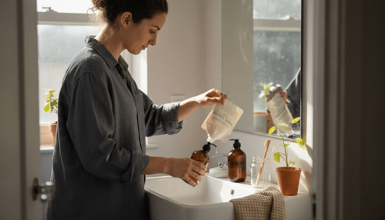 Eco-Friendly Grooming: 80% Less Waste with Refillables - GNS Beauty & Personal Care