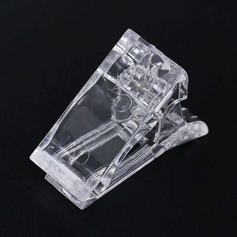 10 PCS Nail Tips Clip – Quick Poly Gel Extension Clamps for DIY & Salon Use - GNS Beauty & Personal Care