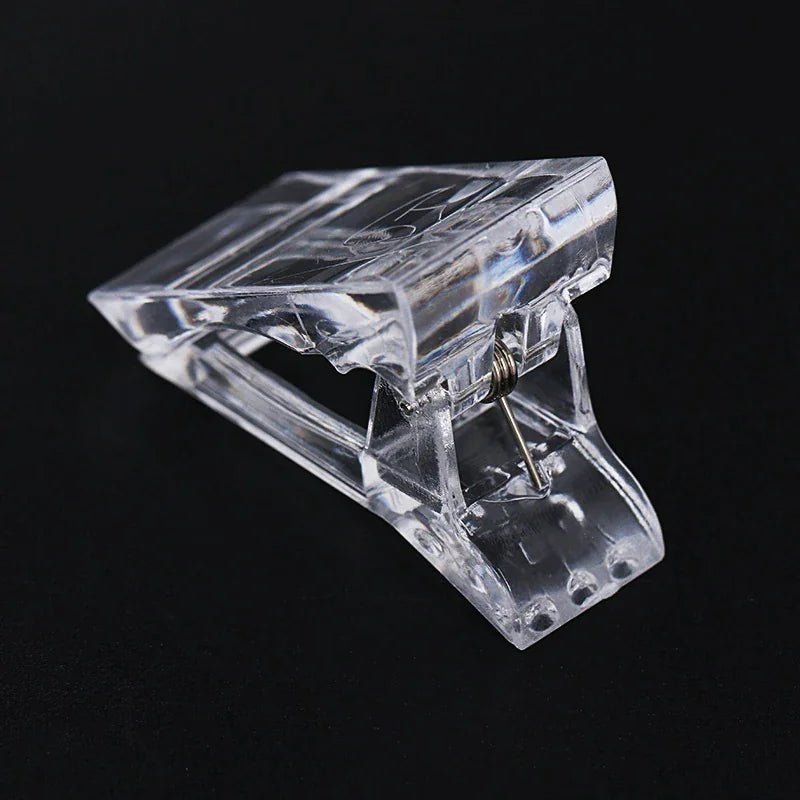 10 PCS Nail Tips Clip – Quick Poly Gel Extension Clamps for DIY & Salon Use - GNS Beauty & Personal Care