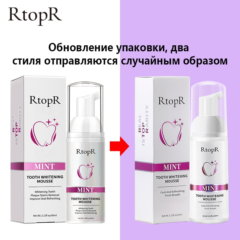 Gentle Teeth Whitening Mousse - Professional Results at Home
