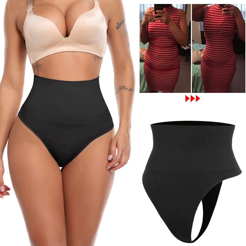 High Waist Tummy Control Panties - Slim & Sculpted Fit