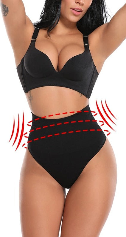 High Waist Tummy Control Panties - Slim & Sculpted Fit