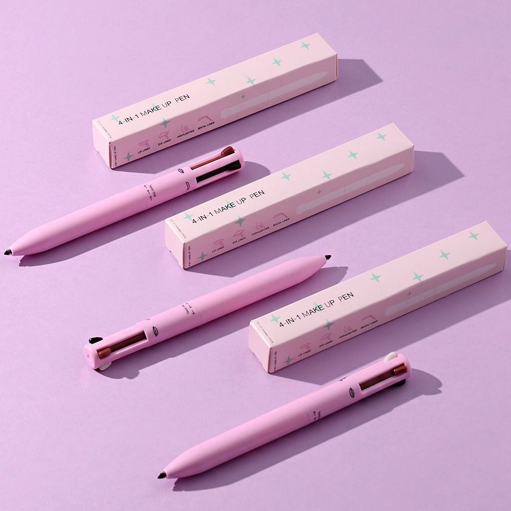 All-in-One Beauty Solution: MKNZOME 4-in-1 Makeup Pen with Refill Pack (2 Count)