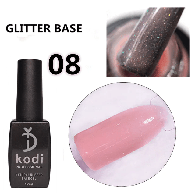 2 in 1 Glitter Nail Polish Base – Strengthen and Sparkle for Flawless Nails - GNS Beauty & Personal Care