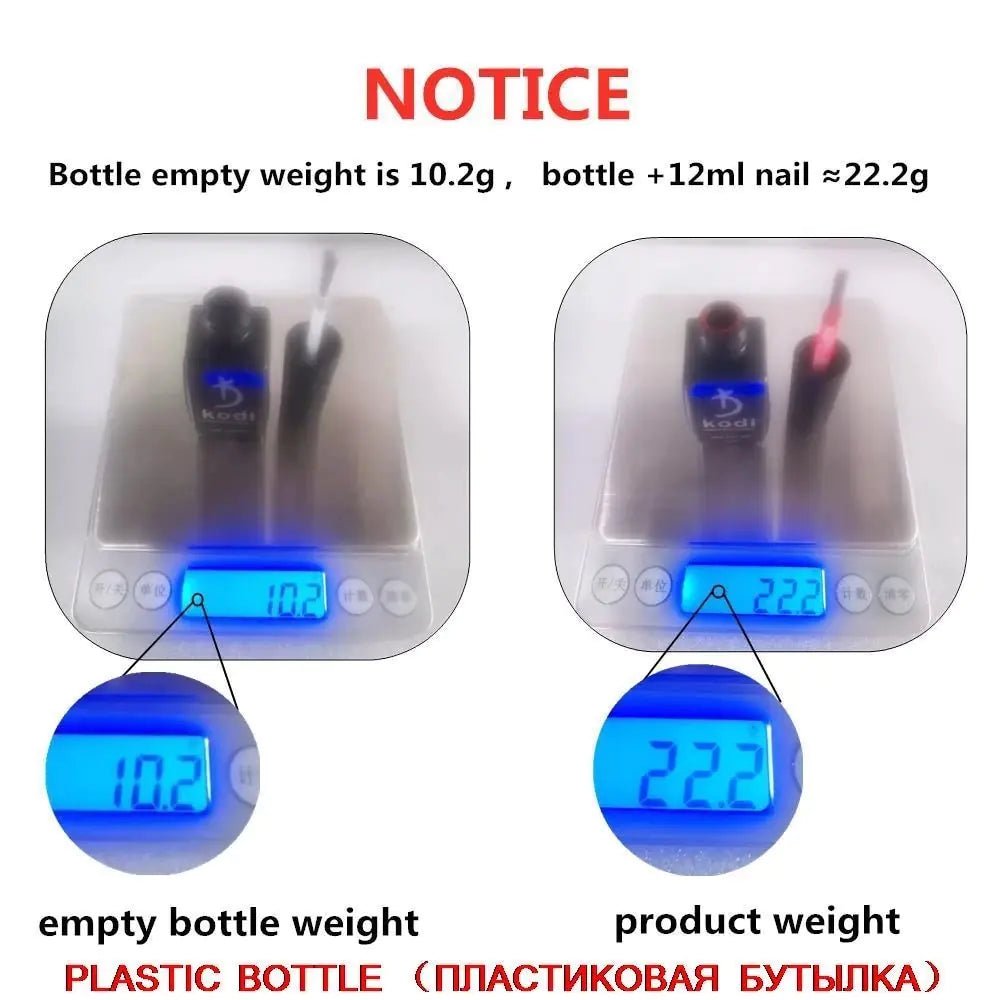 2 in 1 Glitter Nail Polish Base – Strengthen and Sparkle for Flawless Nails - GNS Beauty & Personal Care