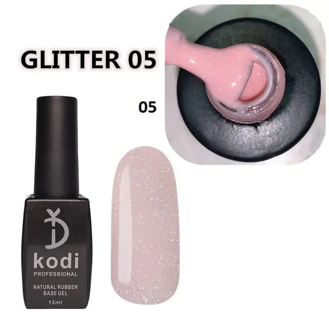2 in 1 Glitter Nail Polish Base – Strengthen and Sparkle for Flawless Nails - GNS Beauty & Personal Care