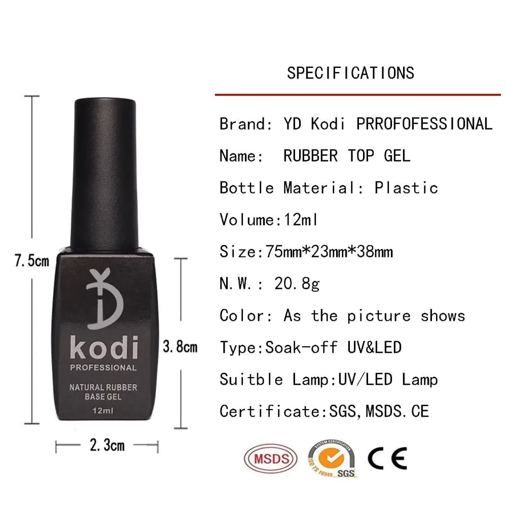 2 in 1 Glitter Nail Polish Base – Strengthen and Sparkle for Flawless Nails - GNS Beauty & Personal Care