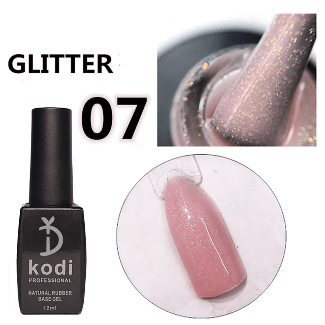 2 in 1 Glitter Nail Polish Base – Strengthen and Sparkle for Flawless Nails - GNS Beauty & Personal Care