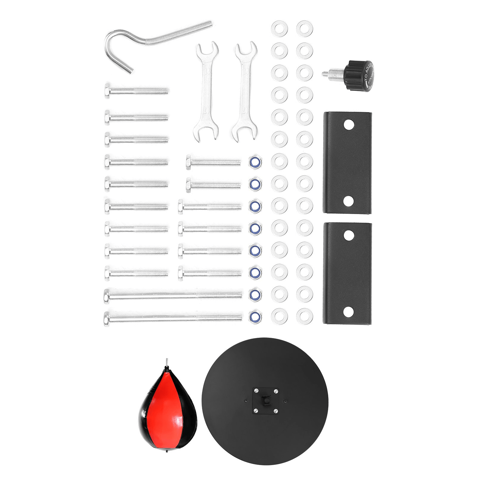 2 in 1 Heavy Duty Punching Bag Frame Boxing Punching Fitness Stand Steel - GNS Beauty & Personal Care