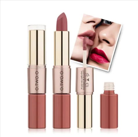 2 - in - 1 Matte Lip Gloss Duo – Double the Impact, All - Day Confidence - GNS Beauty & Personal Care