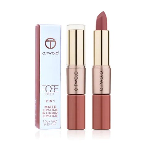 2 - in - 1 Matte Lip Gloss Duo – Double the Impact, All - Day Confidence - GNS Beauty & Personal Care