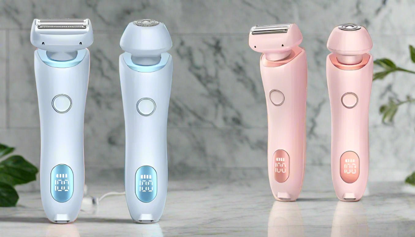 2 - in - 1 Women's Electric Shaver – Smooth, Gentle & Efficient Grooming - GNS Beauty & Personal Care