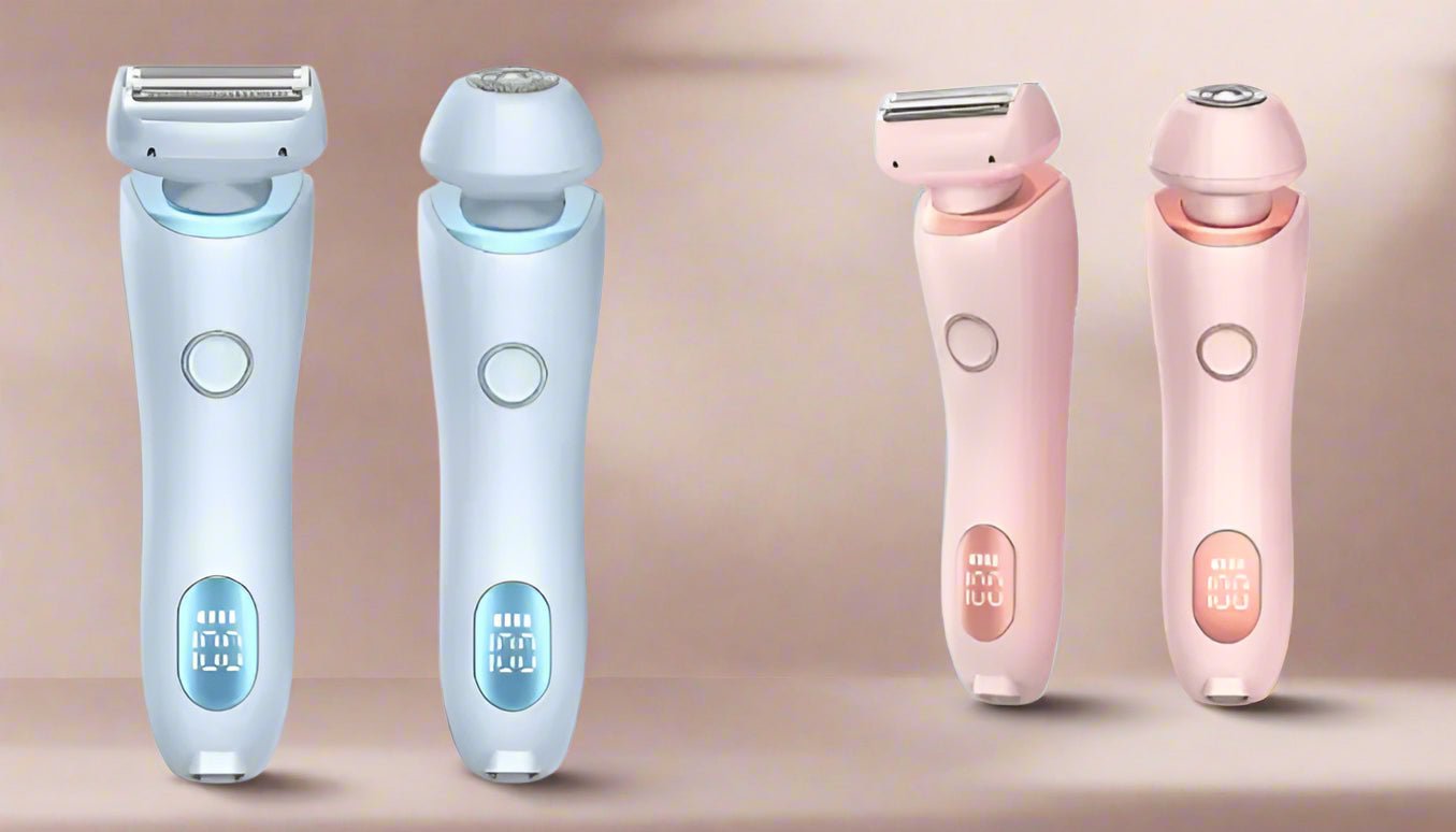 2 - in - 1 Women's Electric Shaver – Smooth, Gentle & Efficient Grooming - GNS Beauty & Personal Care