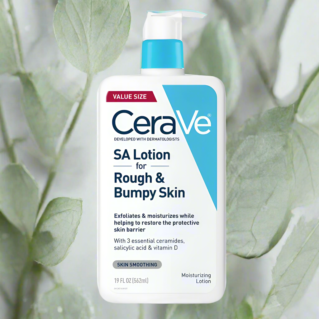 CeraVe SA Lotion - Salicylic Acid & Ceramides for Rough & Bumpy Skin