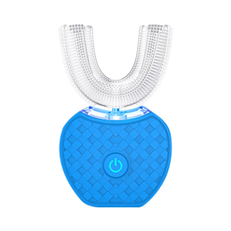 360° U - Shaped Electric Toothbrush for All Ages | USB - Powered, Silicone & Automatic - GNS Beauty & Personal Care