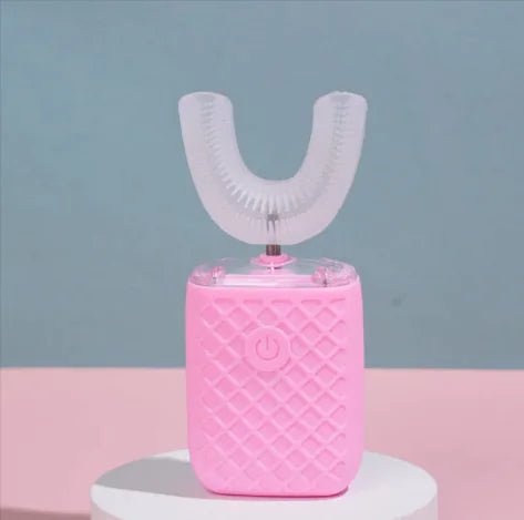 360° U - Shaped Electric Toothbrush for All Ages | USB - Powered, Silicone & Automatic - GNS Beauty & Personal Care