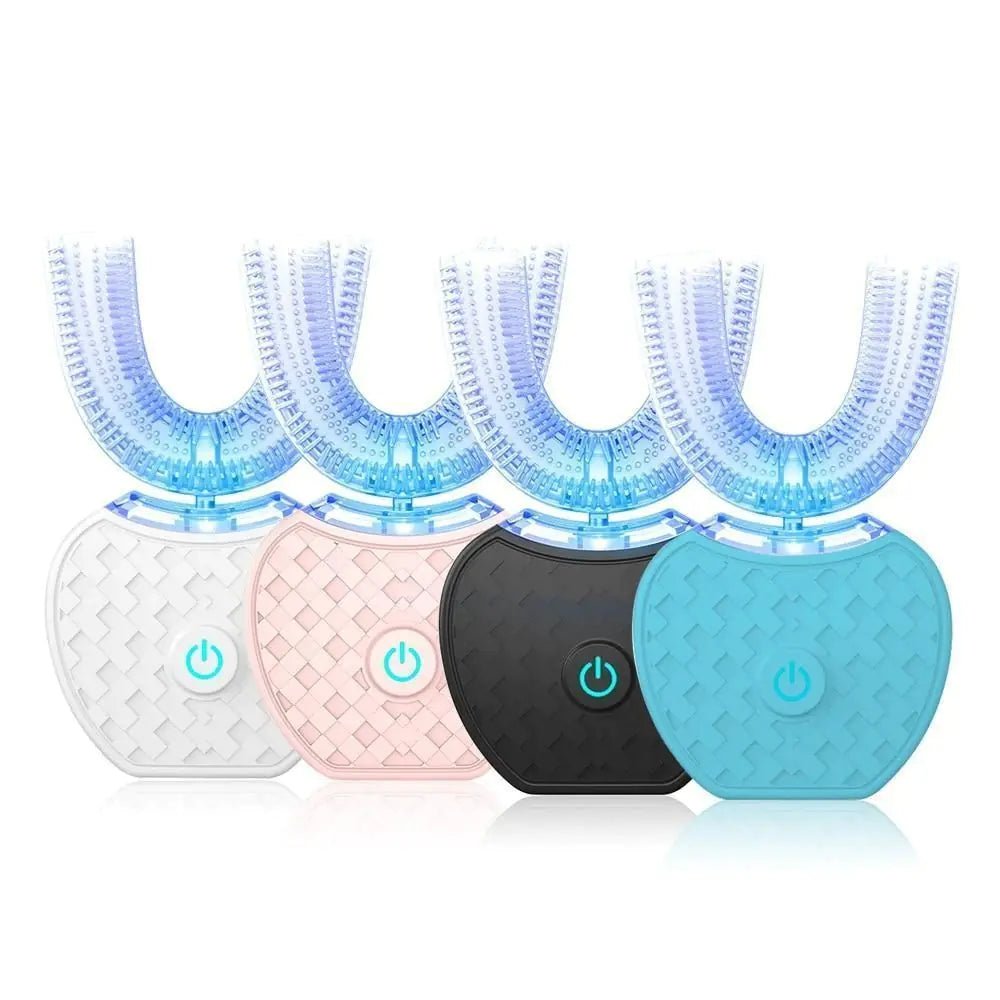 360° U - Shaped Electric Toothbrush for Kids & Adults | Waterproof & Automatic - GNS Beauty & Personal Care