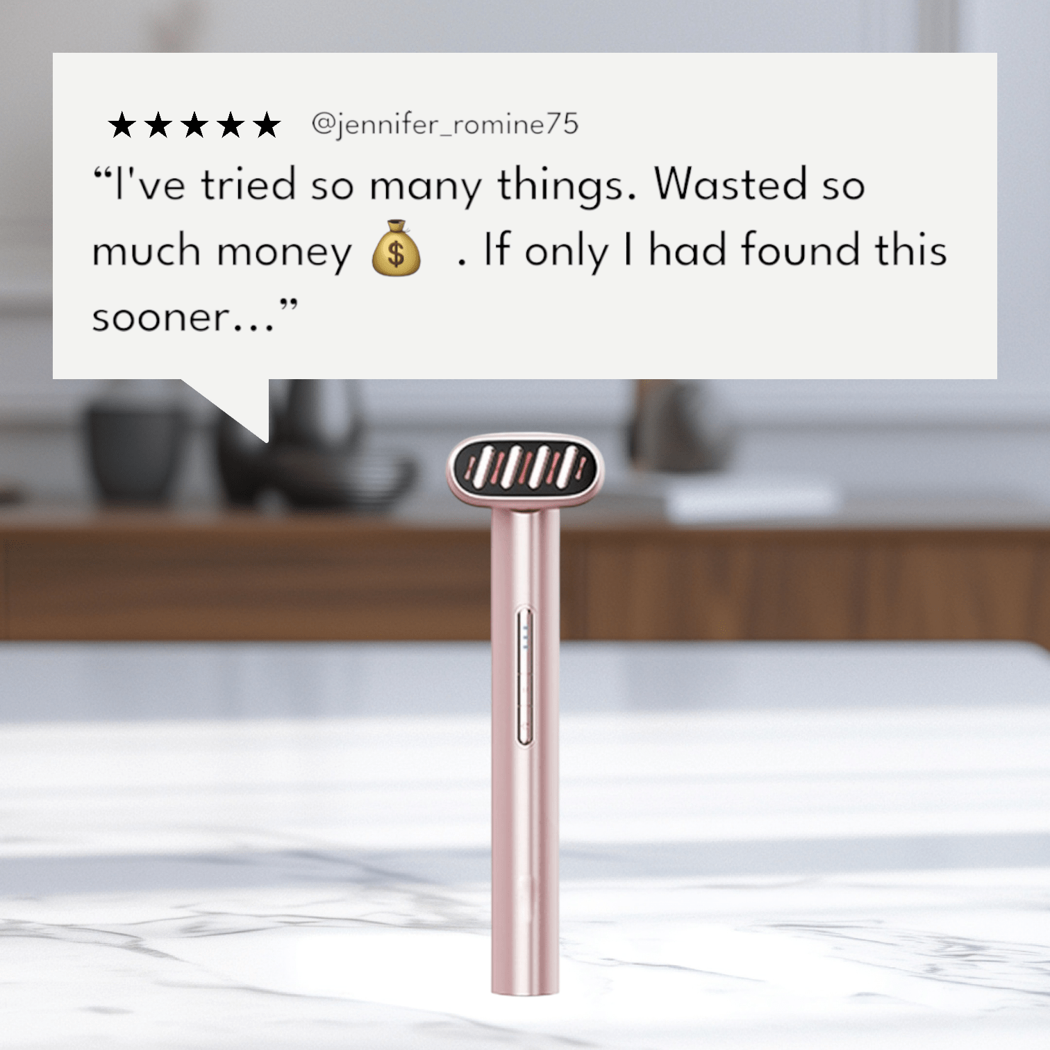 5 - in - 1 Beauty Device - Advanced Facial Wand with Microcurrent & Light Therapy - GNS Beauty & Personal Care