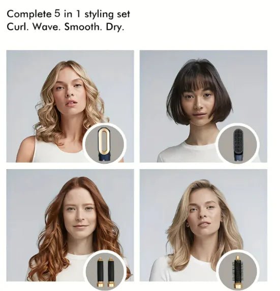 5 - in - 1 Multi - Function Curling Iron & Hair Styler - GNS Beauty & Personal Care