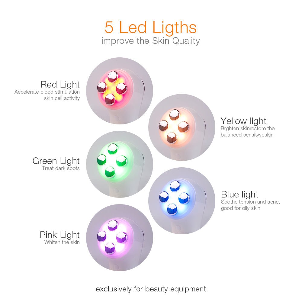 6 - in - 1 LED Skin Massage Beauty Device - GNS Beauty & Personal Care