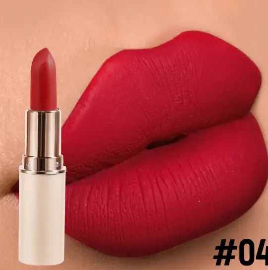 8 Color Matte Lipstick – Bold Beauty in a Sleek Half - Cylinder Design - GNS Beauty & Personal Care