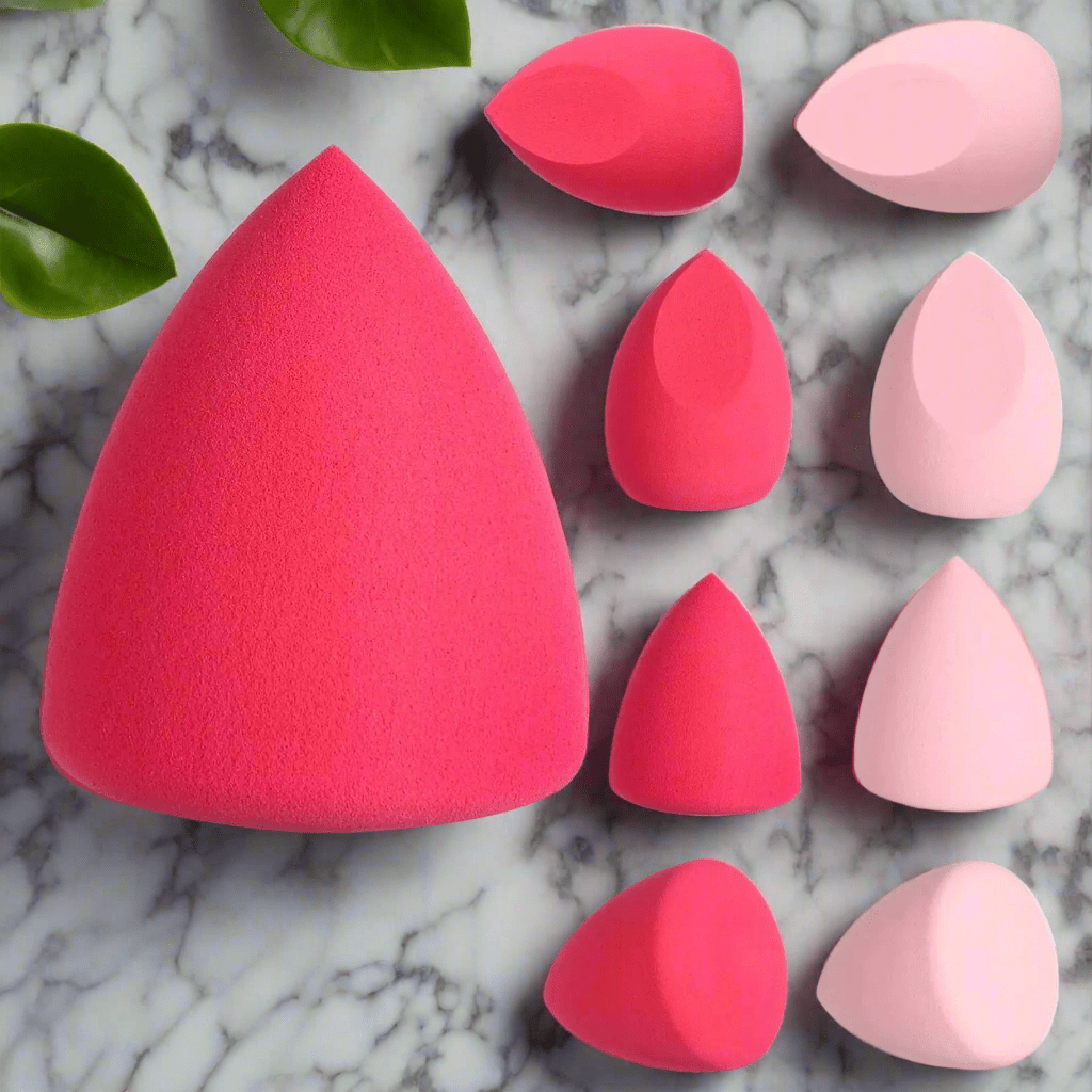 8 - Piece Makeup Sponge Set - Achieve a flawless, professional finish - GNS Beauty & Personal Care