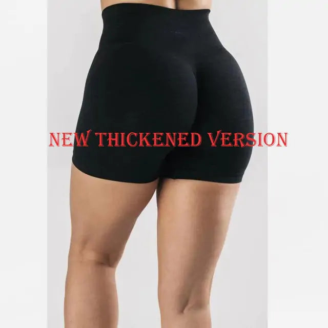High-Waisted Scrunch Butt Workout Shorts - Sculpt & Comfort