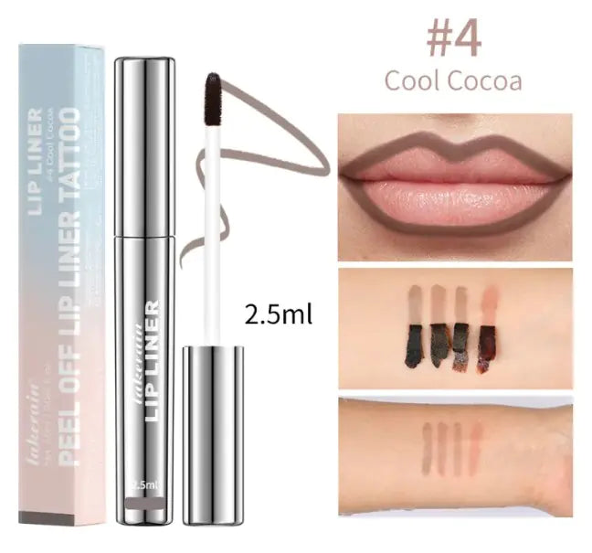 Long-Lasting Matte Finish Lipstick - 8-Hour Smudge-Proof Wear