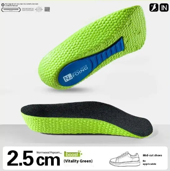 Invisible Height Increase Insoles – Elevate Your Style & Confidence with Discreet Comfort
