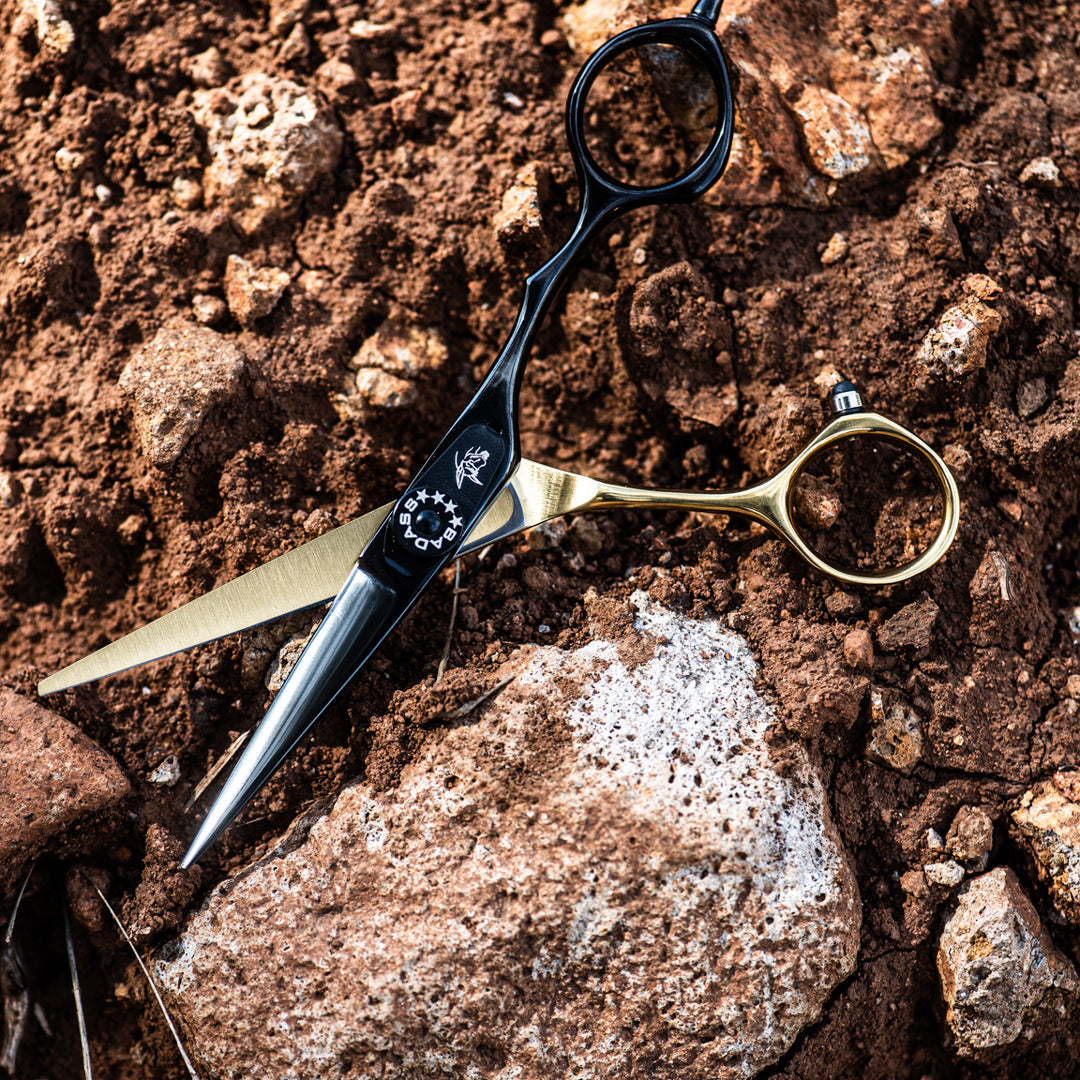 Badass Beard Care Gold Series Shaping Scissor - Barber-Quality Precision