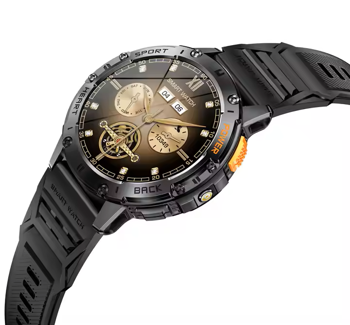 Next-Level Performance: Premium Military Smartwatch with AMOLED Screen