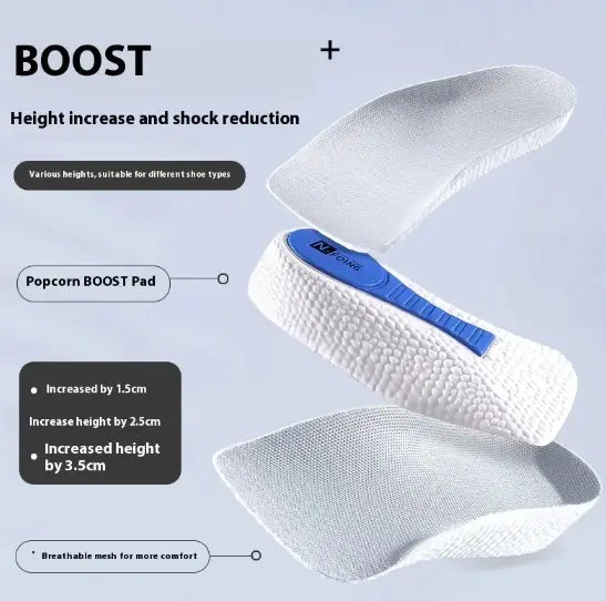 Invisible Height Increase Insoles – Elevate Your Style & Confidence with Discreet Comfort