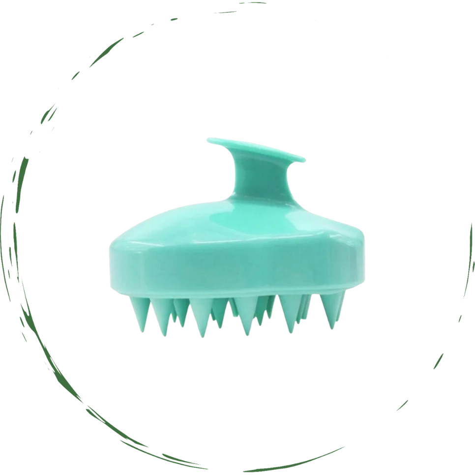 Scalp Massager for Hair Growth - Silicone Brush