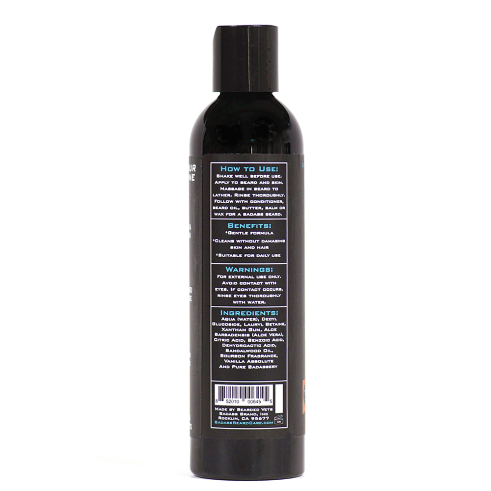 Badass Beard Care Chuck's Hog Wash - The Original | 3-in-1 Beard, Hair & Body Wash