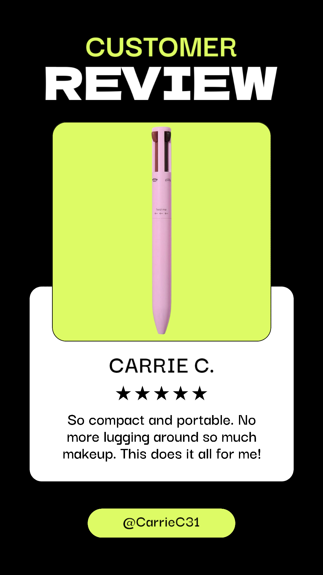 All-in-One Beauty Solution: MKNZOME 4-in-1 Makeup Pen with Refill Pack (2 Count)