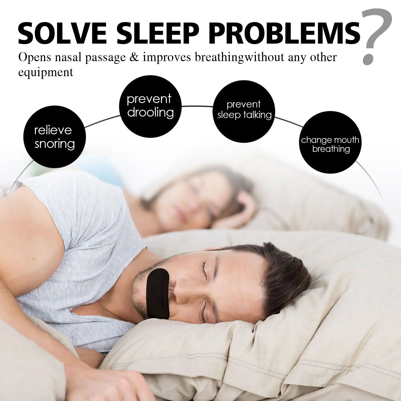 Eelhoe Anti-Snoring Patch – Enhance Sleep Quality & Reduce Snoring Effortlessly