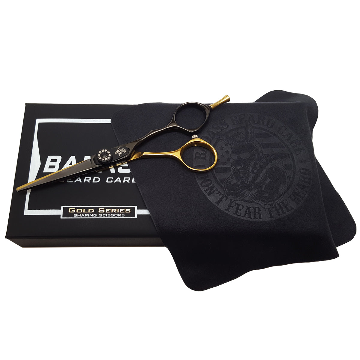 Badass Beard Care Gold Series Shaping Scissor - Barber-Quality Precision