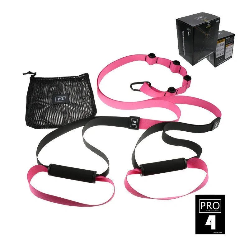 Adjustable Fitness Bands Set: 1100 lbs Full - Body Workout Companion - GNS Beauty & Personal Care