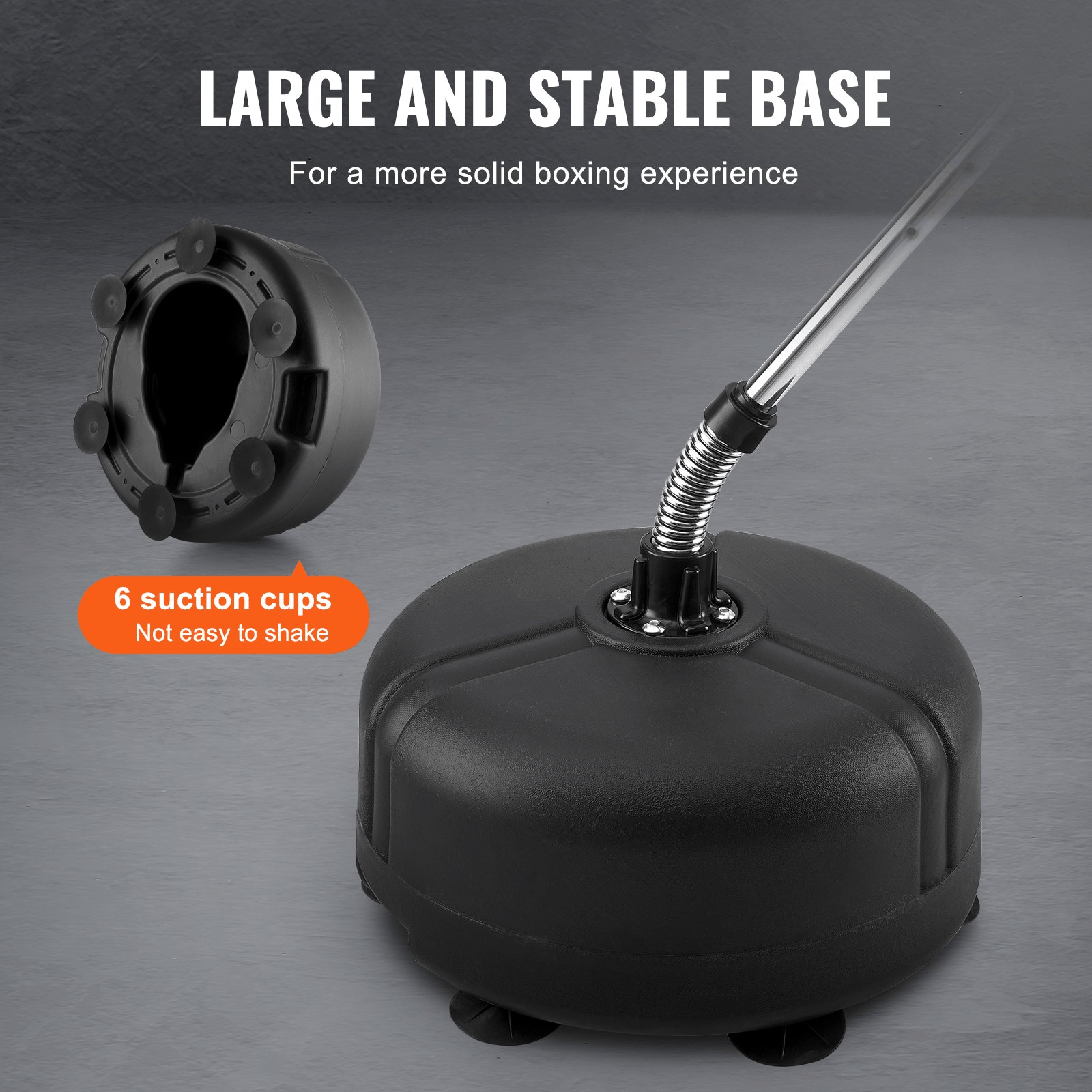 Adjustable Reflex Punching Bag with Gloves & Stand - VEVOR - GNS Beauty & Personal Care