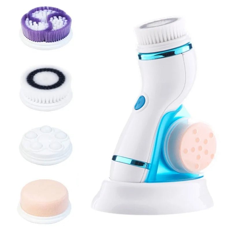Advanced Electric Facial Cleansing Brush – Deep Clean, Exfoliate & Revitalize - GNS Beauty & Personal Care