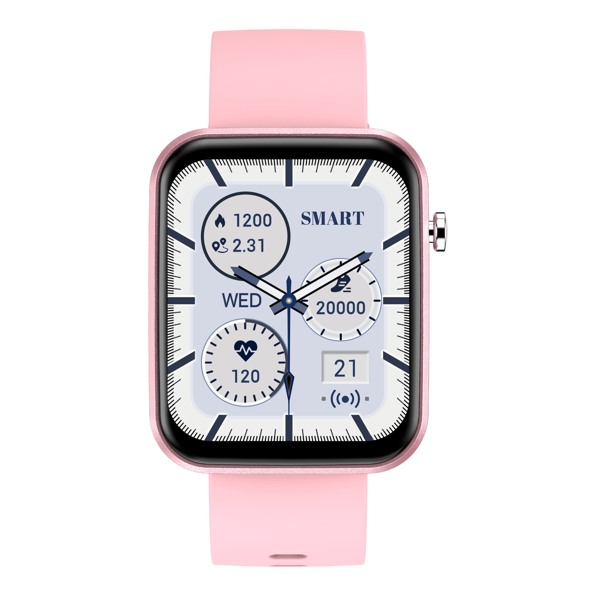 Advanced Smartwatch with Three Interchangeable Bands – Wellness & Activity Tracker - GNS Beauty & Personal Care