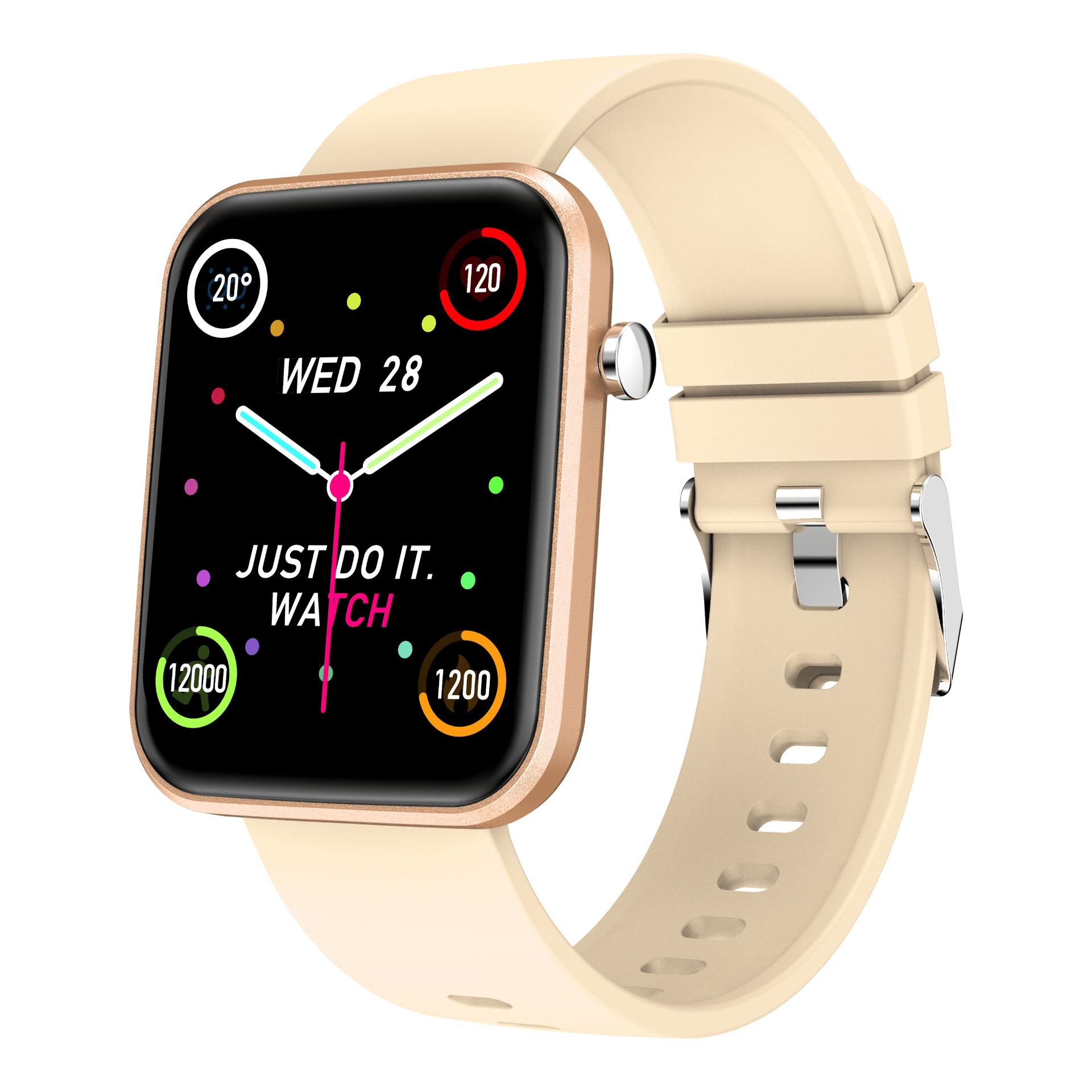 Advanced Smartwatch with Three Interchangeable Bands – Wellness & Activity Tracker - GNS Beauty & Personal Care
