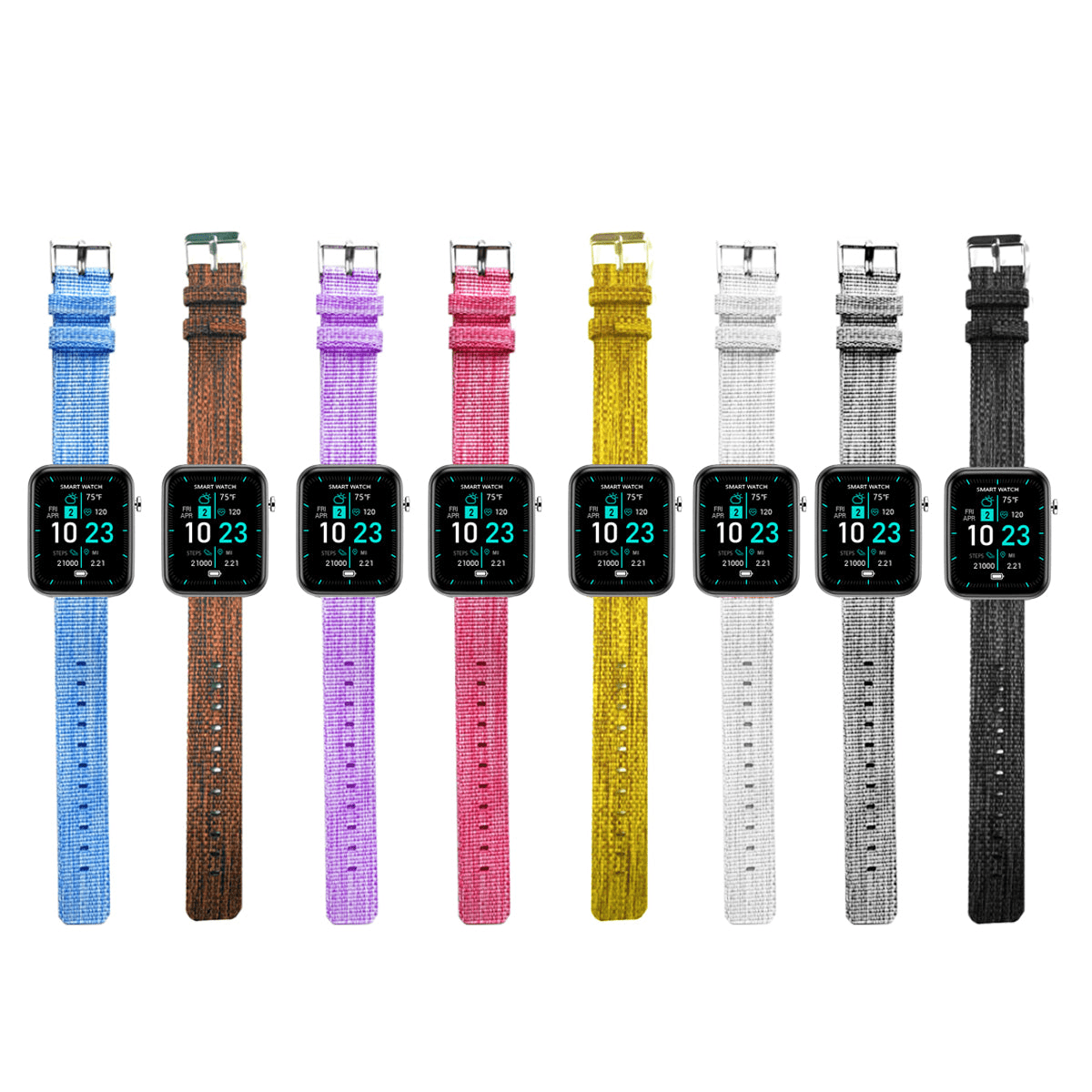 Advanced Smartwatch with Three Interchangeable Bands – Wellness & Activity Tracker - GNS Beauty & Personal Care