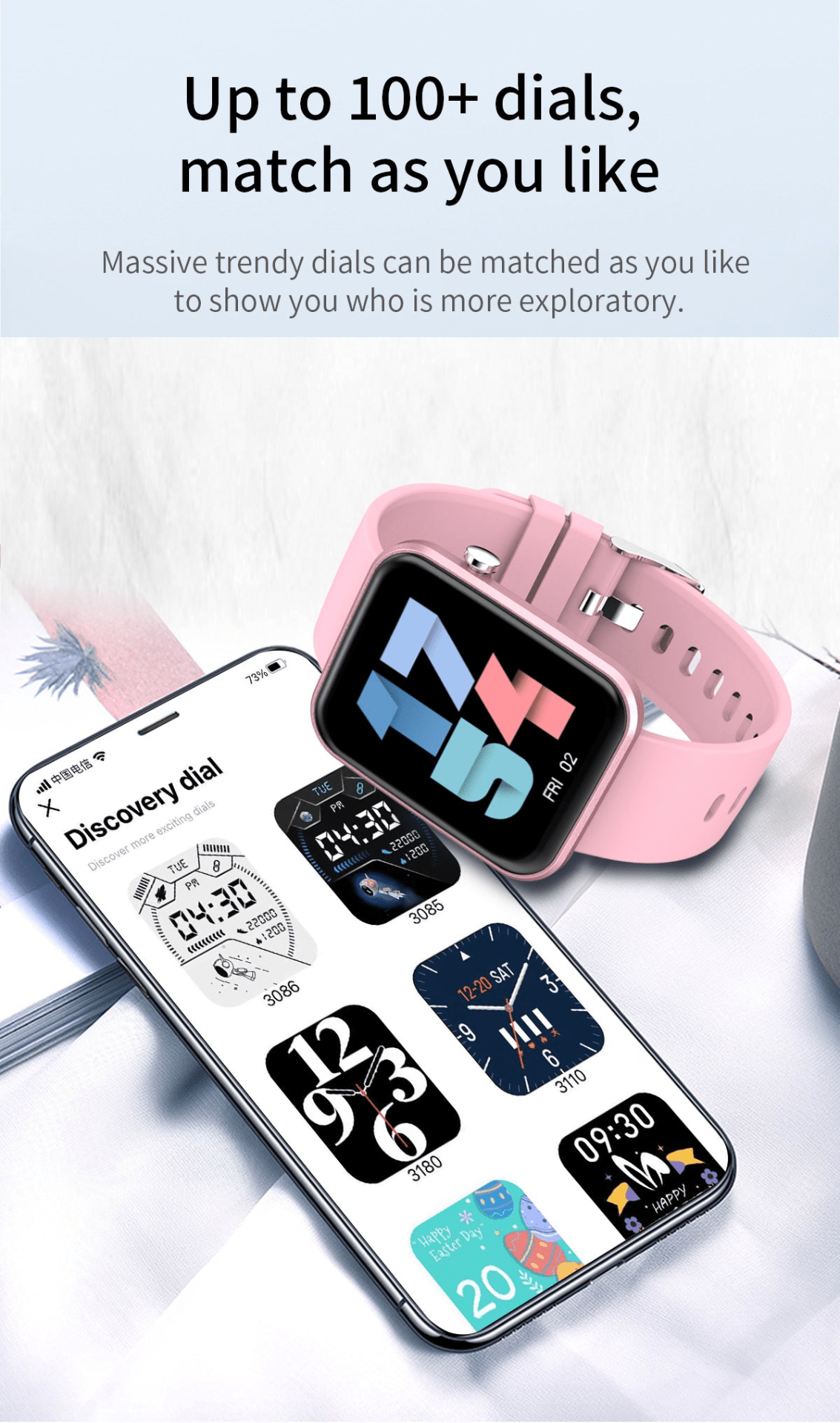 Advanced Smartwatch with Three Interchangeable Bands – Wellness & Activity Tracker - GNS Beauty & Personal Care