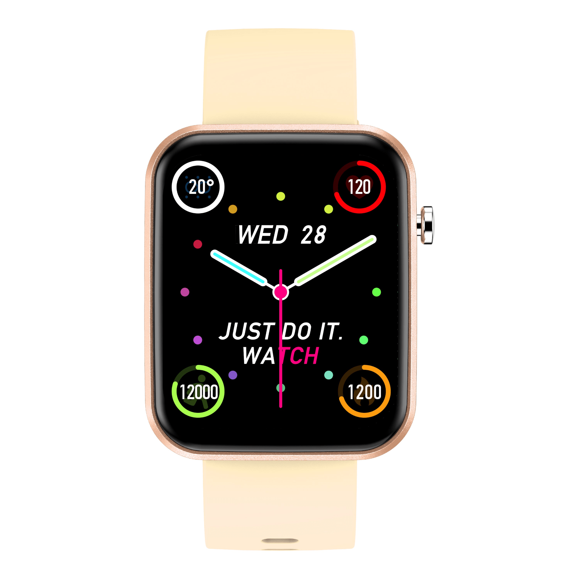 Advanced Smartwatch with Three Interchangeable Bands – Wellness & Activity Tracker - GNS Beauty & Personal Care