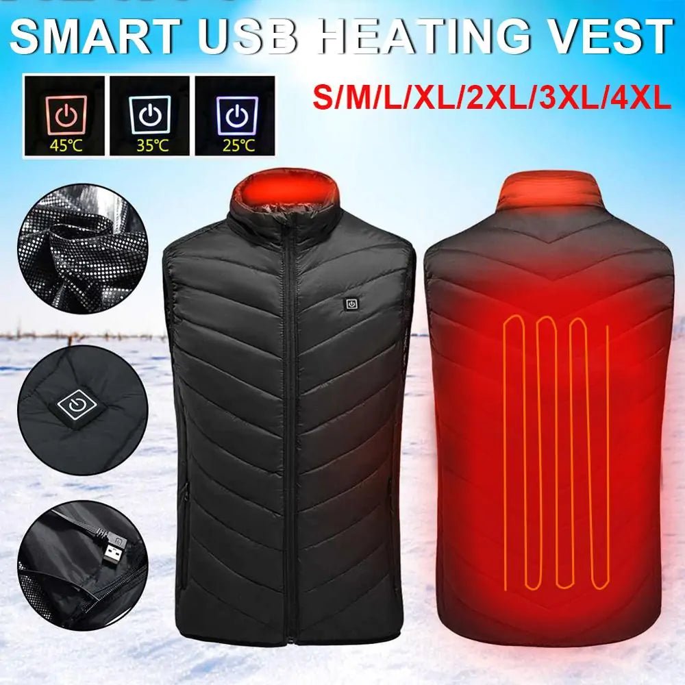Affordable Heated Vest – Stay Warm and Active in Any Weather - GNS Beauty & Personal Care
