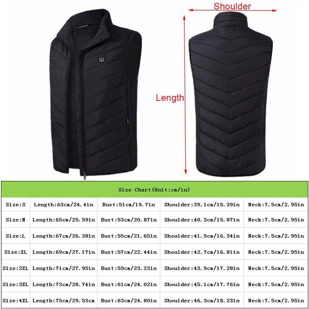 Affordable Heated Vest – Stay Warm and Active in Any Weather - GNS Beauty & Personal Care