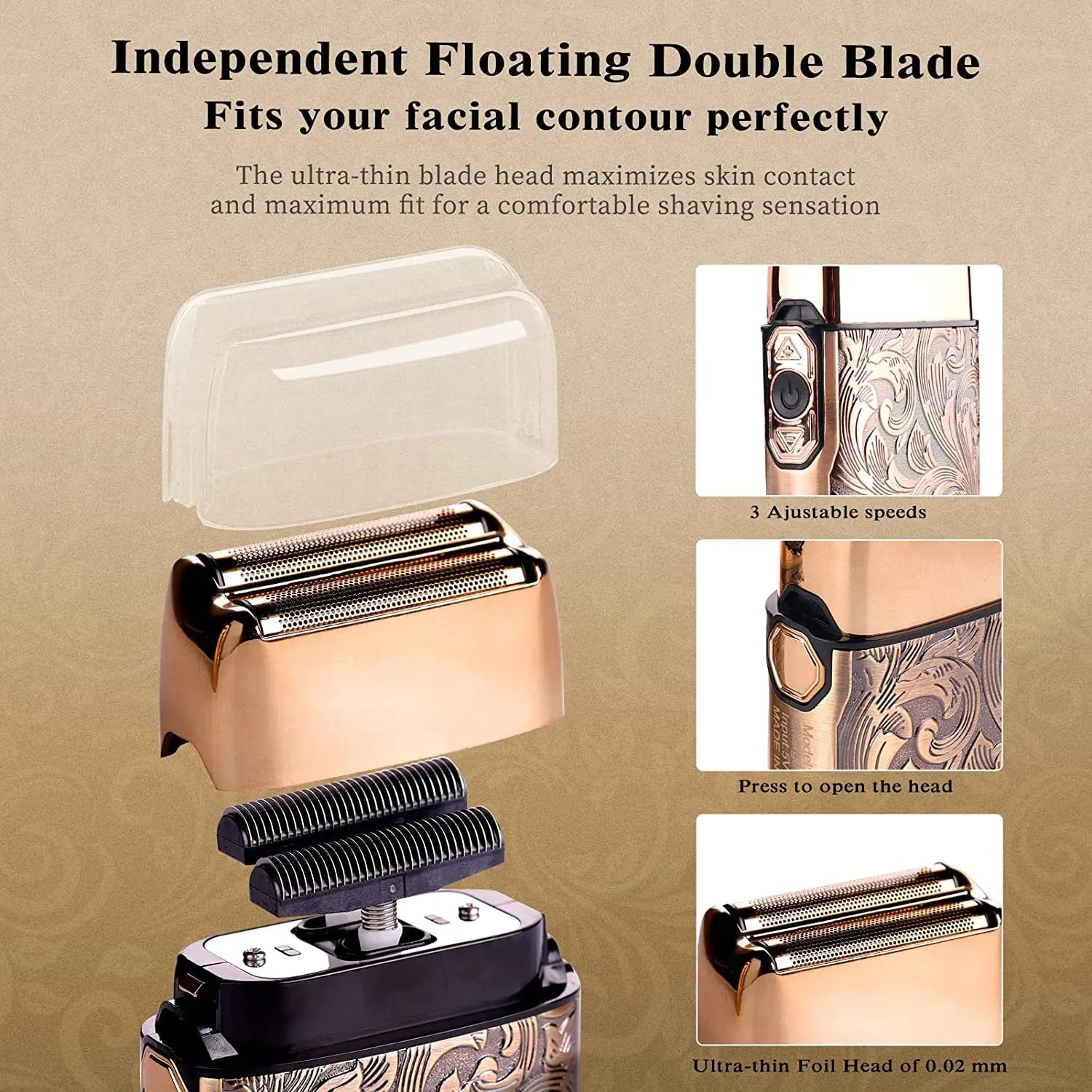 All - Metal Electric Hair Clipper Set – Precision, Performance & Style - GNS Beauty & Personal Care