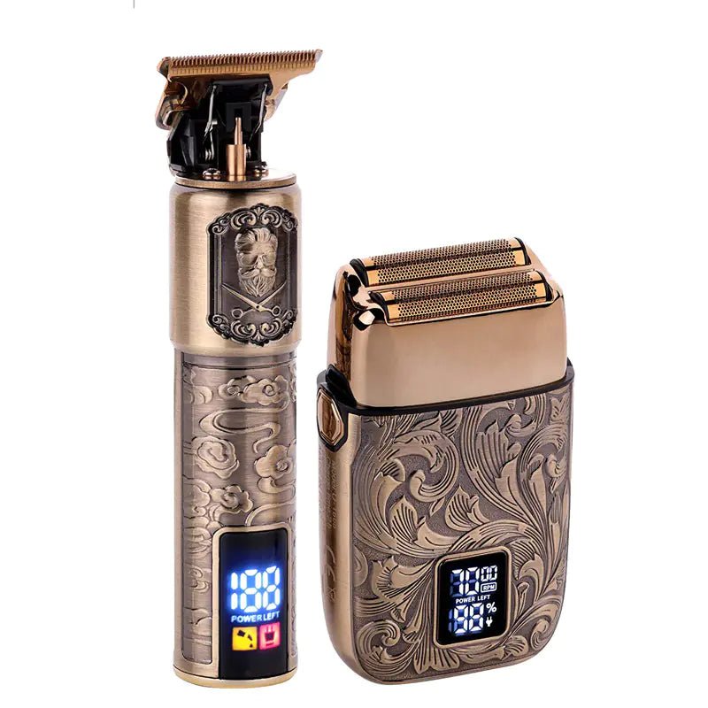 All - Metal Electric Hair Clipper Set – Precision, Performance & Style - GNS Beauty & Personal Care